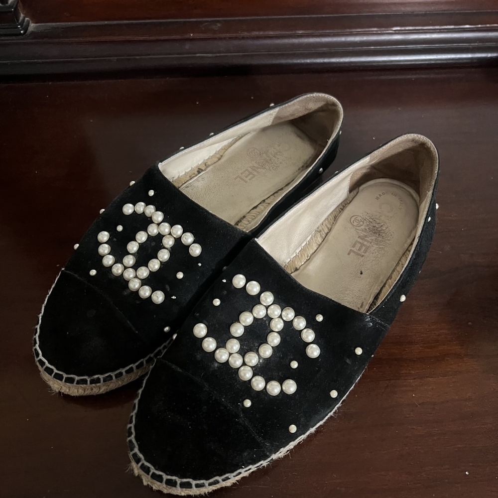 Chanel Black with Pearl